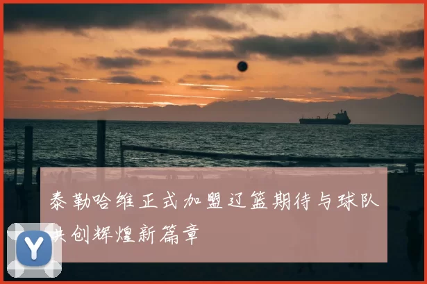 泰勒哈维正式加盟辽篮期待与球队共创辉煌新篇章